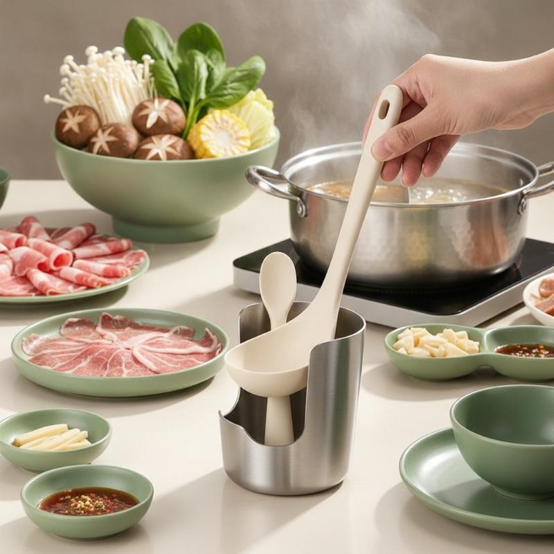 Pothos - Soporte para cucharas y tapas de