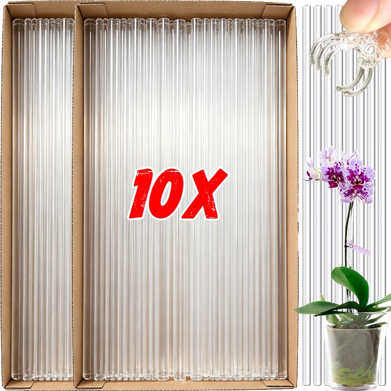 Plant Pot - Estaca de Soporte Transparente Reutilizable para