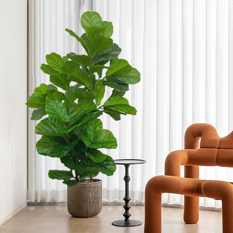 Fiddle Leaf Fig - Árbol de Ficus Artificial de 23-41