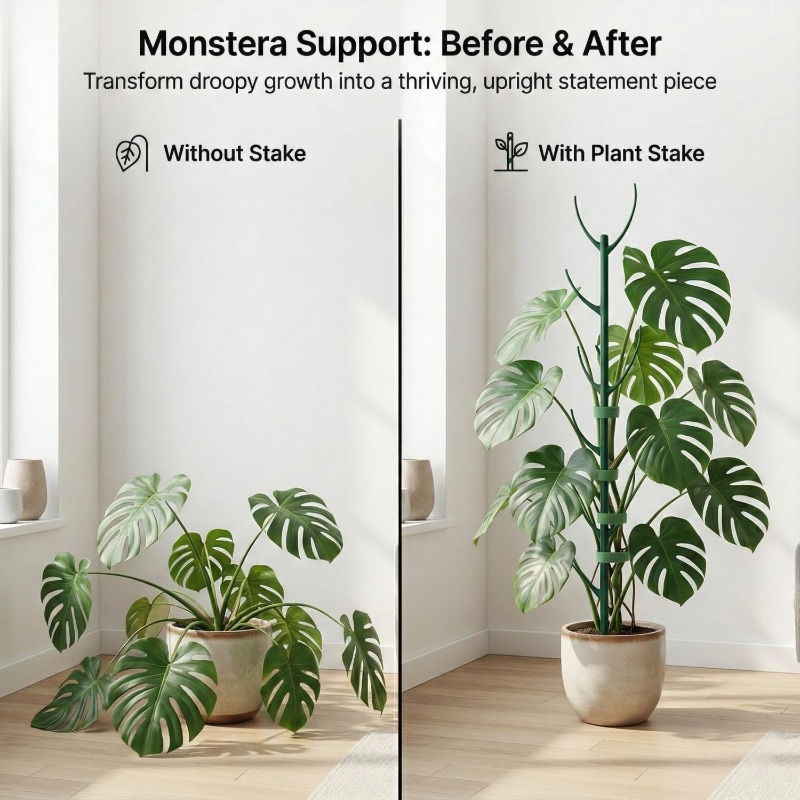 Estacas de Soporte para Planta - Plant Support Stake reseña y precio