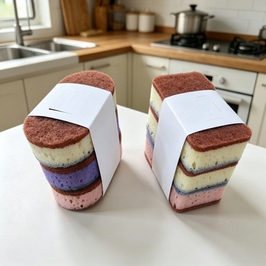 Esponja de Cocina de Doble Car - Pothos reseña y precio