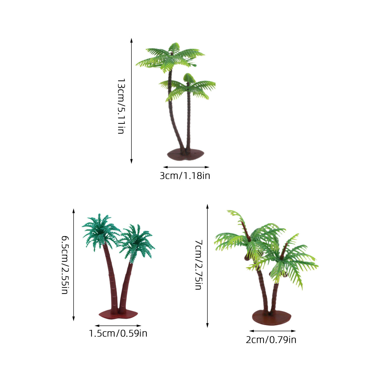 12 unidades de palmeras artifi - Indoor Plants reseña y precio