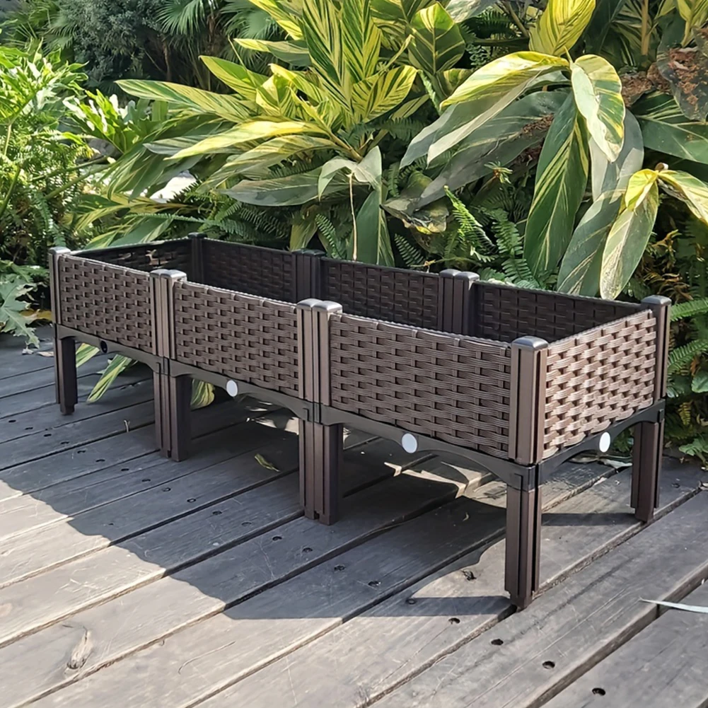 Cama de jardín de gran capacid - Pothos reseña y precio