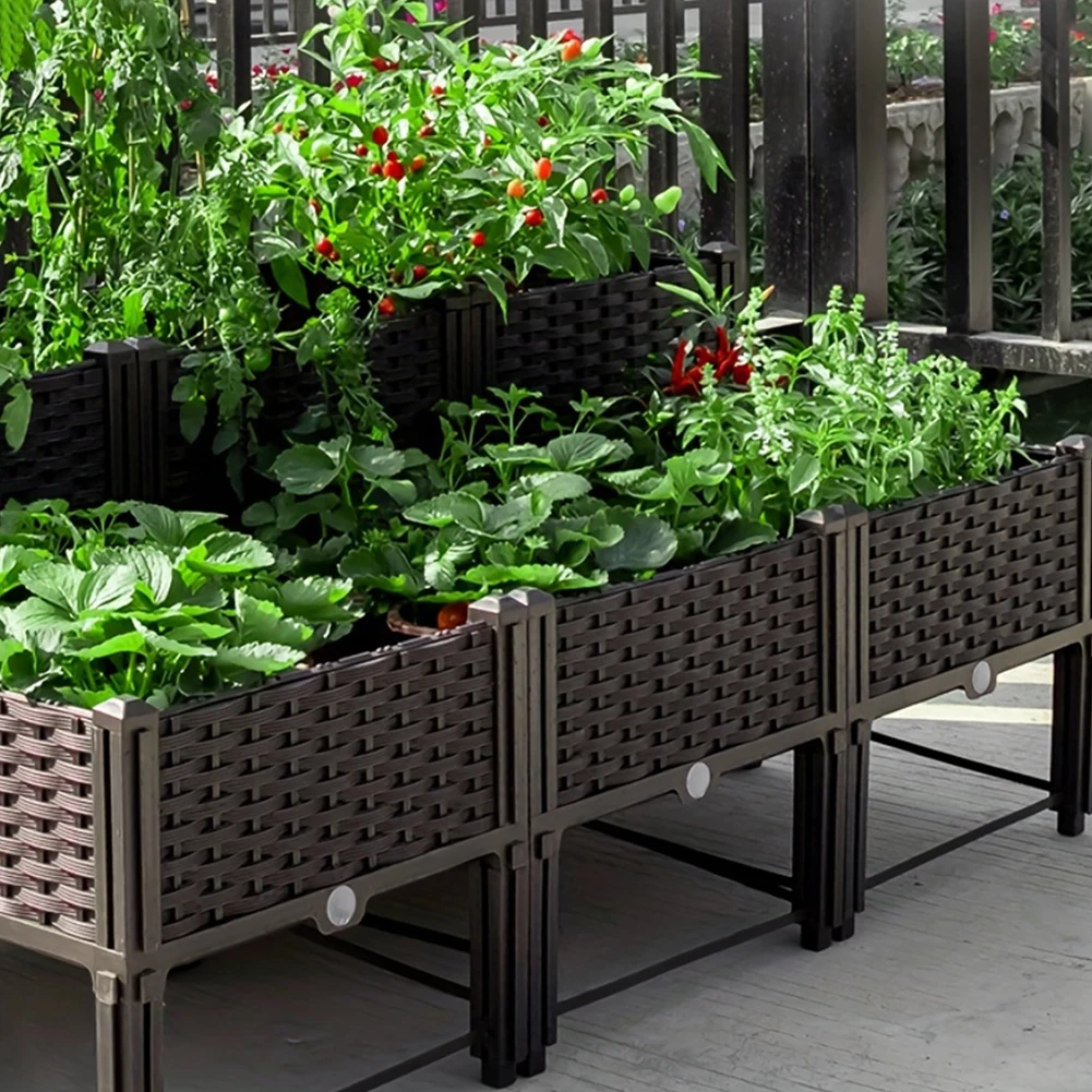 Cama de jardín de gran capacid - Pothos reseña y precio